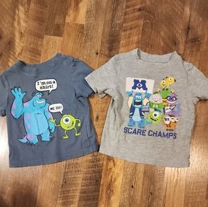Monsters Inc toddler shirts Monsters University